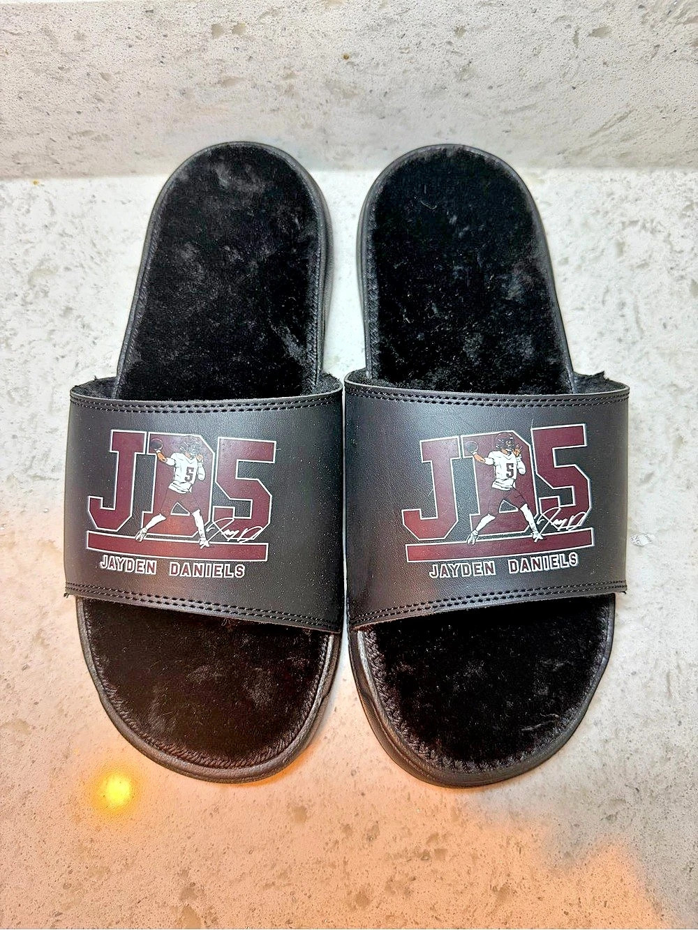 iSlide Jayden Daniels iSlide Slides Black US 10